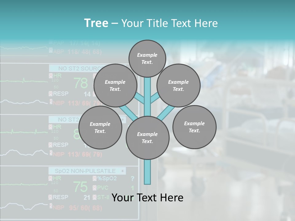 Young White Background Women PowerPoint Template