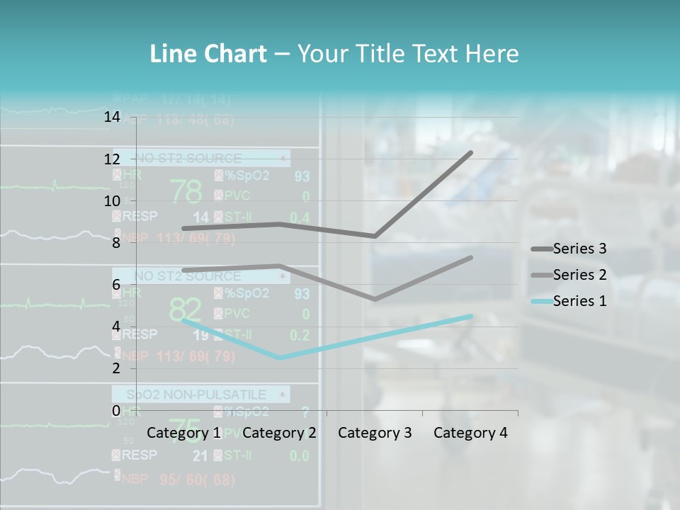 Young White Background Women PowerPoint Template