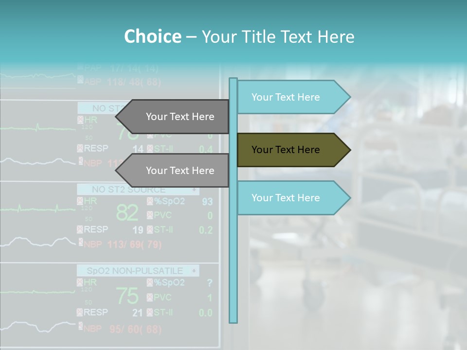 Young White Background Women PowerPoint Template