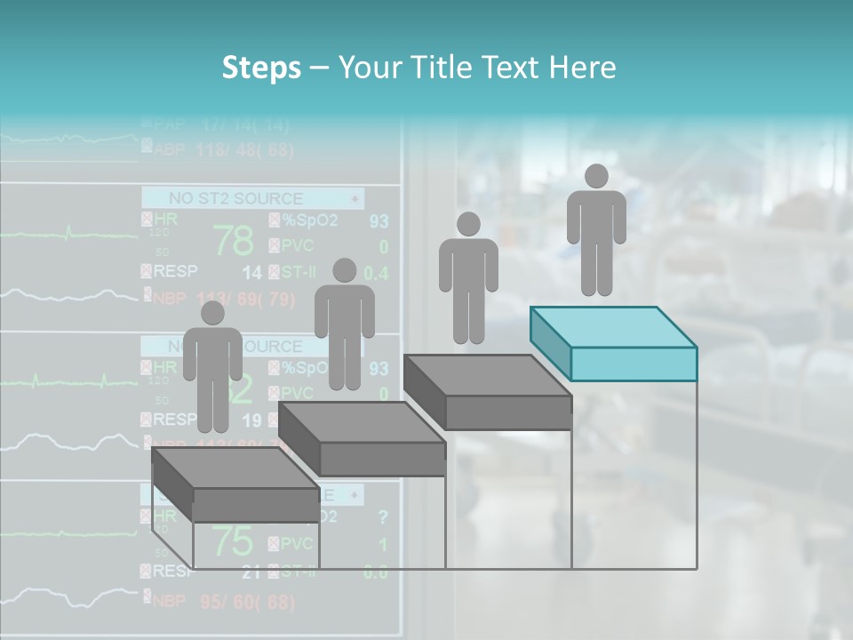 Young White Background Women PowerPoint Template