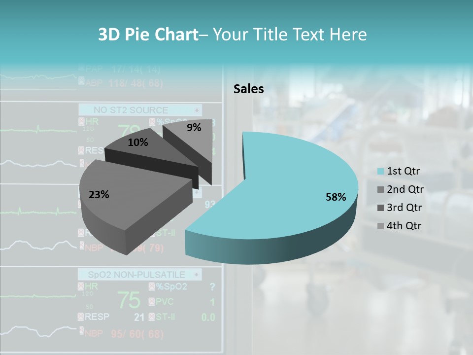 Young White Background Women PowerPoint Template