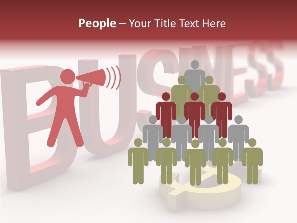 Hand Human Senior PowerPoint Template