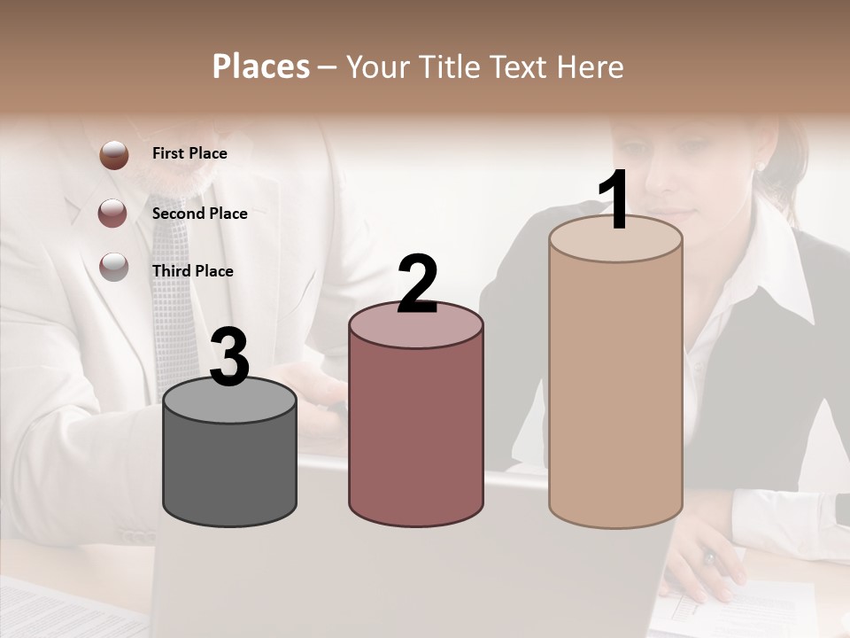 White Background Background Assist PowerPoint Template