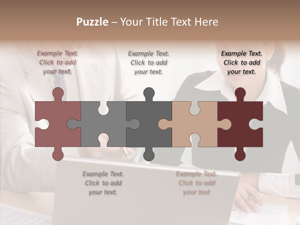 White Background Background Assist PowerPoint Template