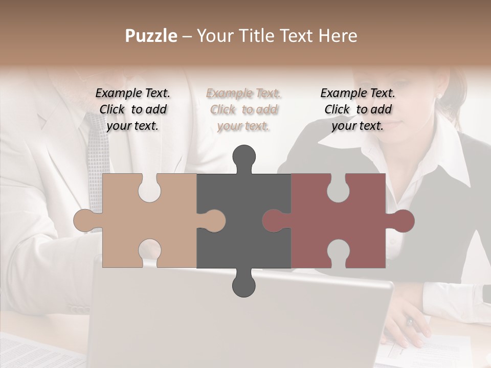 White Background Background Assist PowerPoint Template