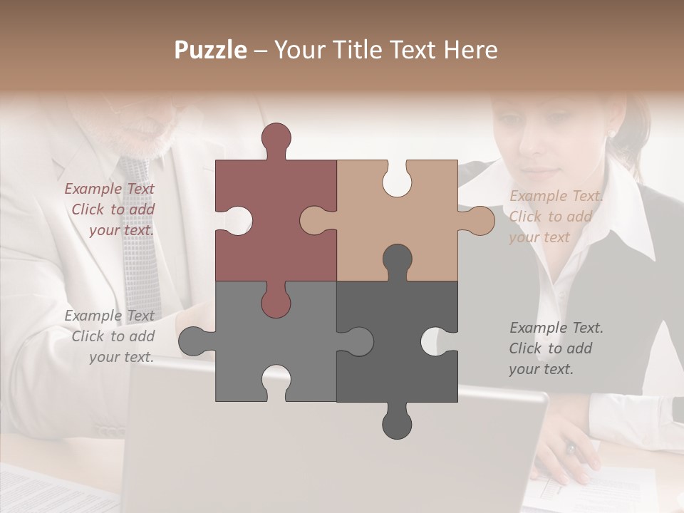 White Background Background Assist PowerPoint Template