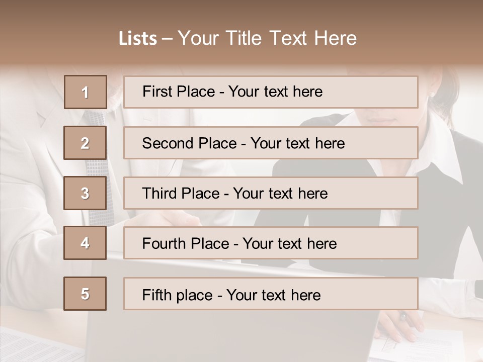 White Background Background Assist PowerPoint Template
