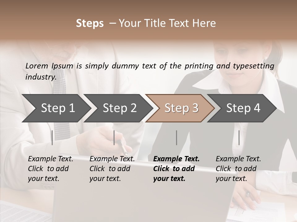 White Background Background Assist PowerPoint Template