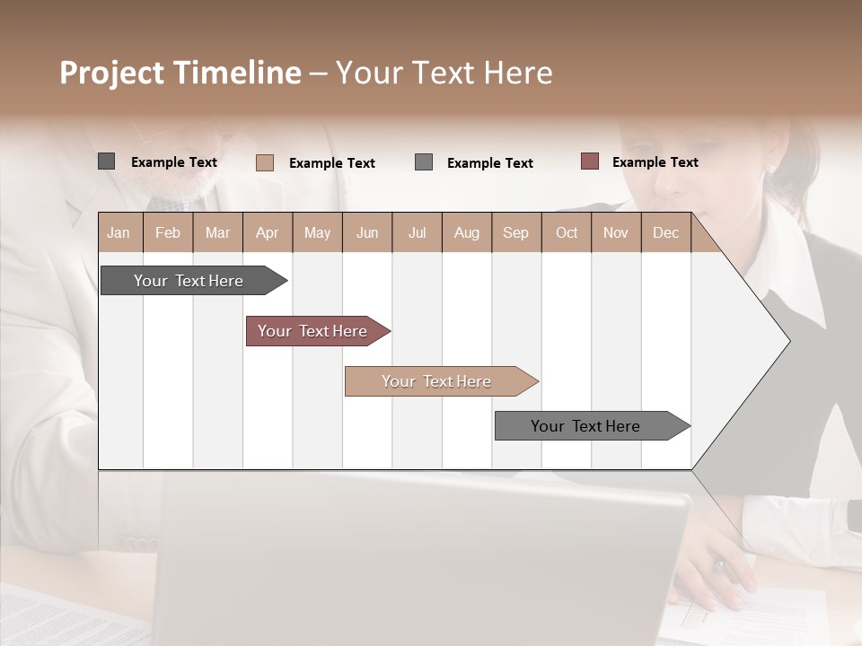 White Background Background Assist PowerPoint Template