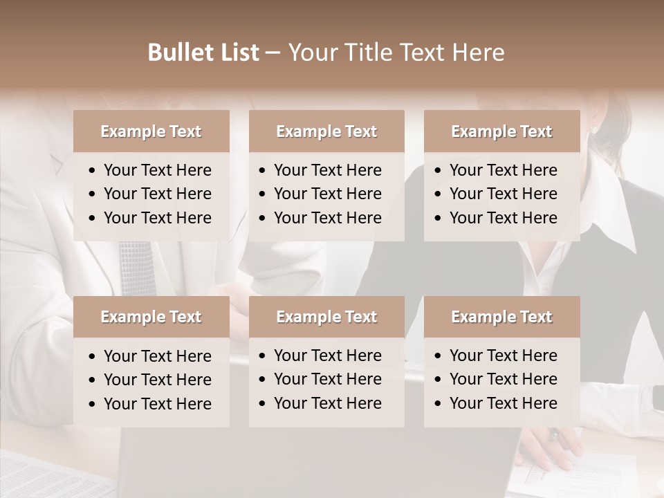 White Background Background Assist PowerPoint Template