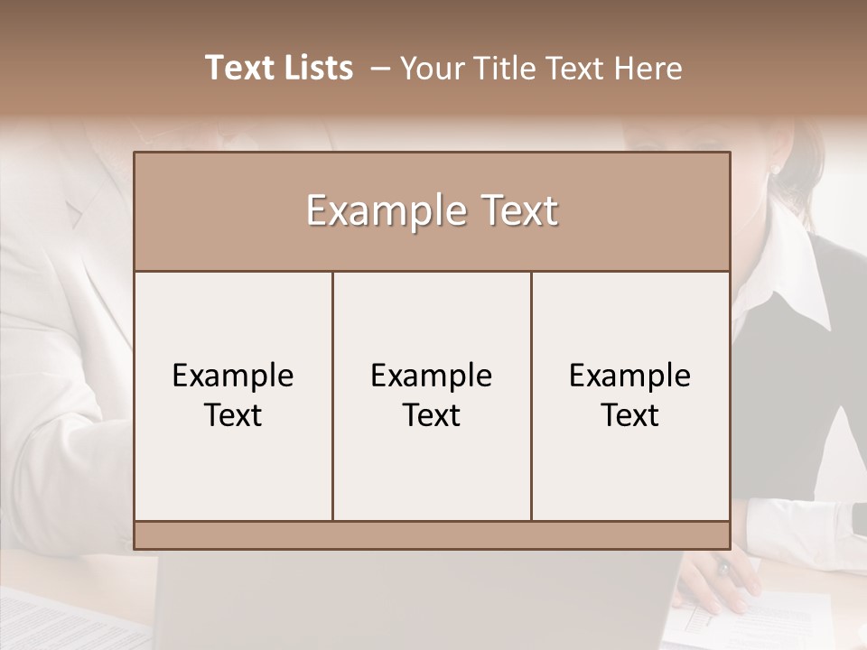 White Background Background Assist PowerPoint Template