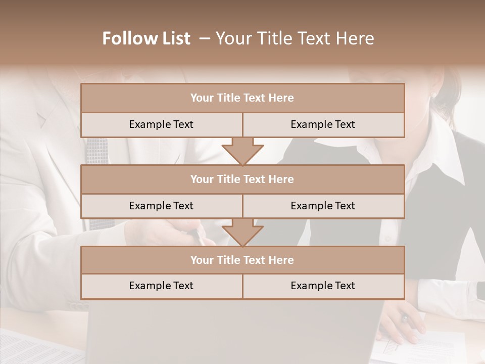 White Background Background Assist PowerPoint Template