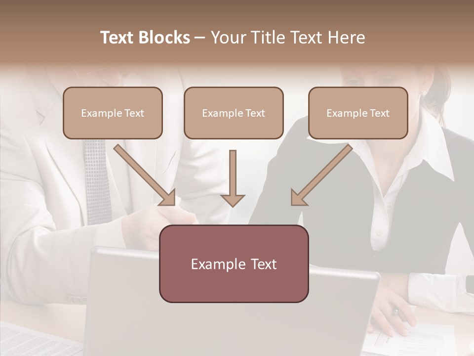 White Background Background Assist PowerPoint Template