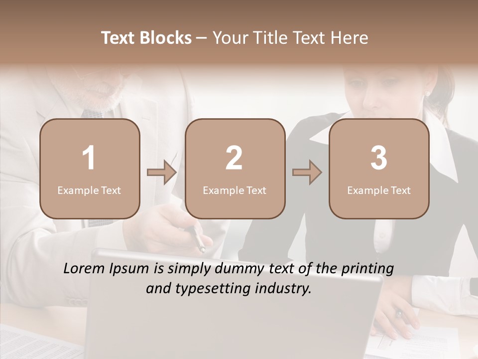 White Background Background Assist PowerPoint Template