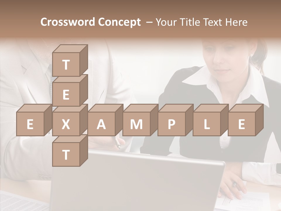 White Background Background Assist PowerPoint Template