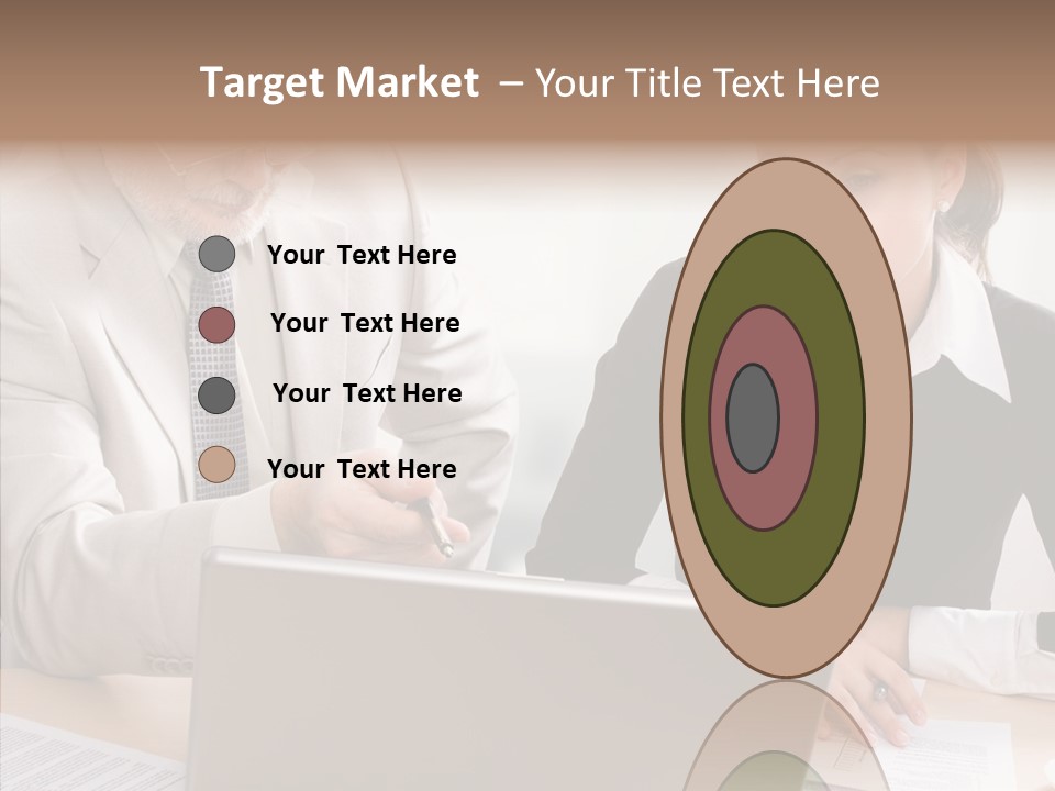 White Background Background Assist PowerPoint Template