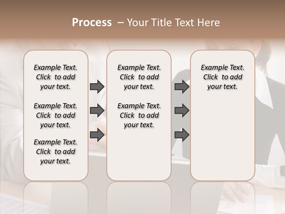 White Background Background Assist PowerPoint Template