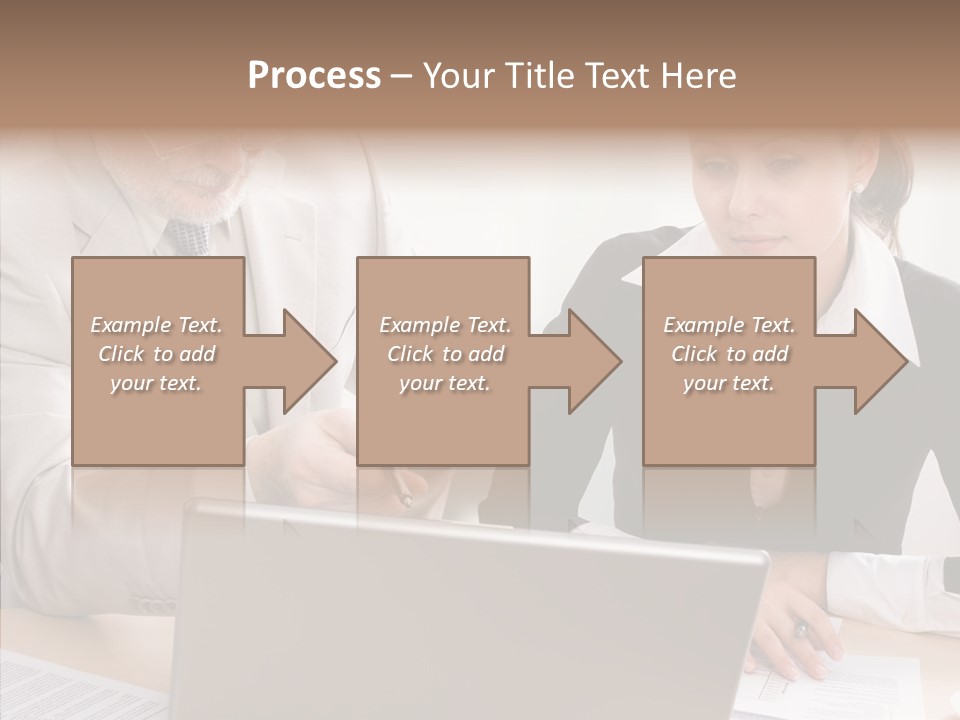 White Background Background Assist PowerPoint Template