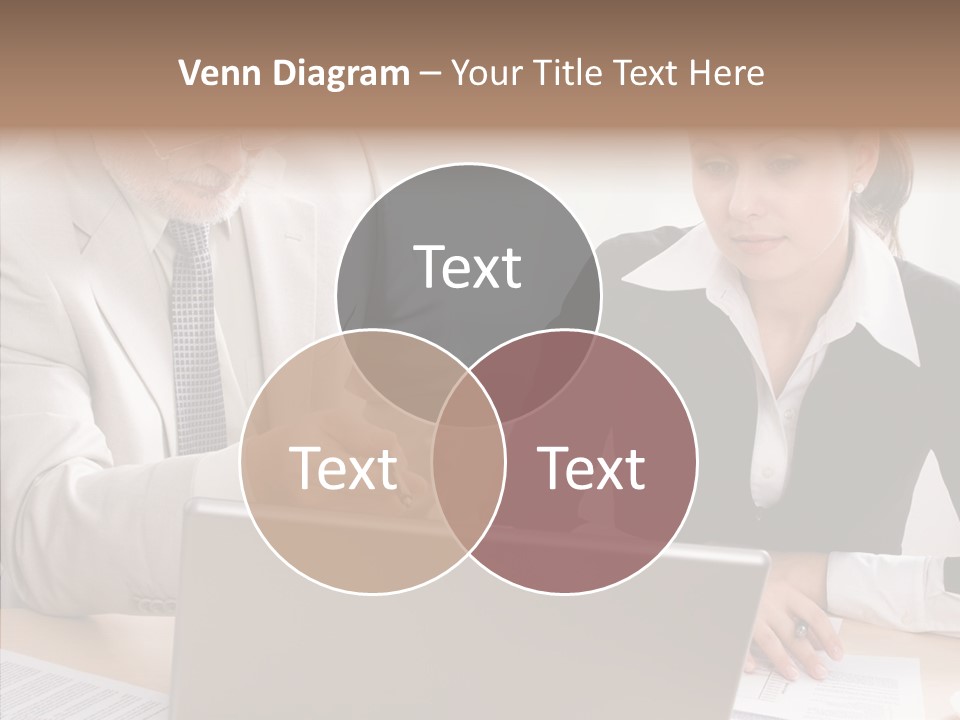 White Background Background Assist PowerPoint Template