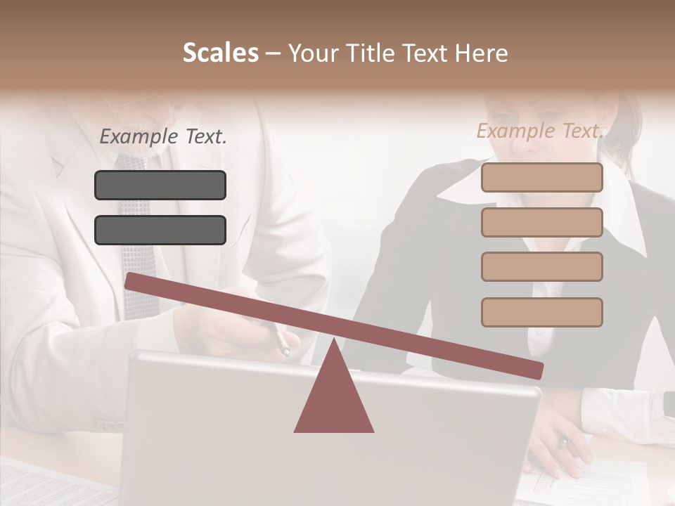 White Background Background Assist PowerPoint Template