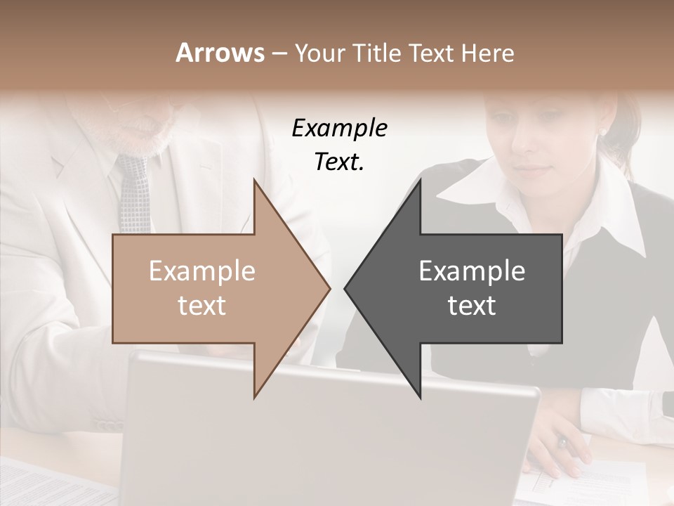 White Background Background Assist PowerPoint Template