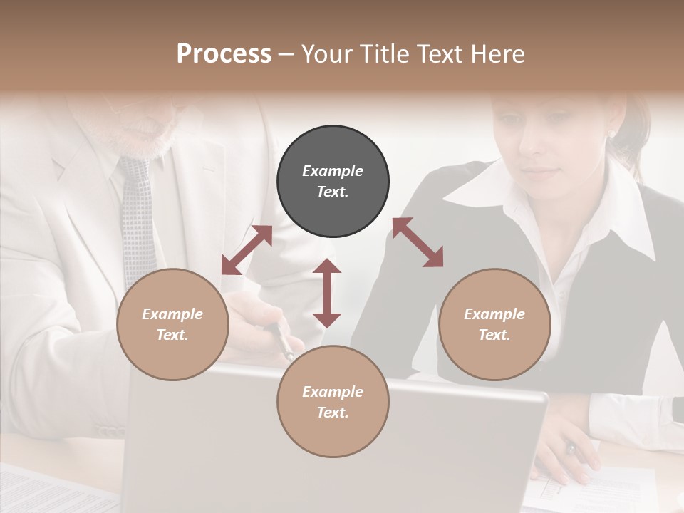 White Background Background Assist PowerPoint Template