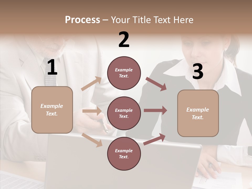 White Background Background Assist PowerPoint Template