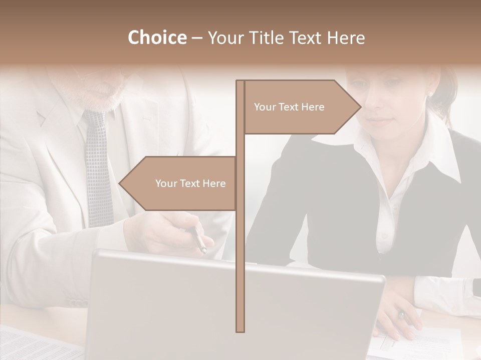 White Background Background Assist PowerPoint Template