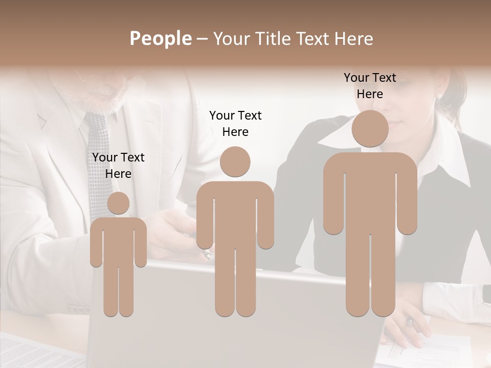 White Background Background Assist PowerPoint Template