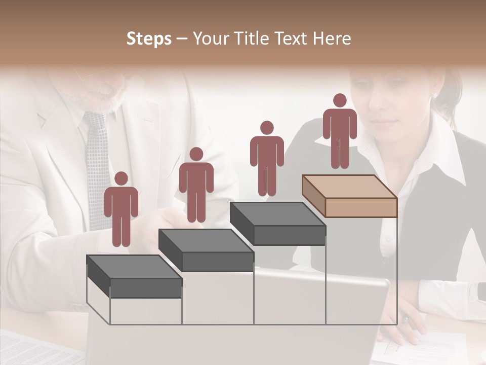 White Background Background Assist PowerPoint Template