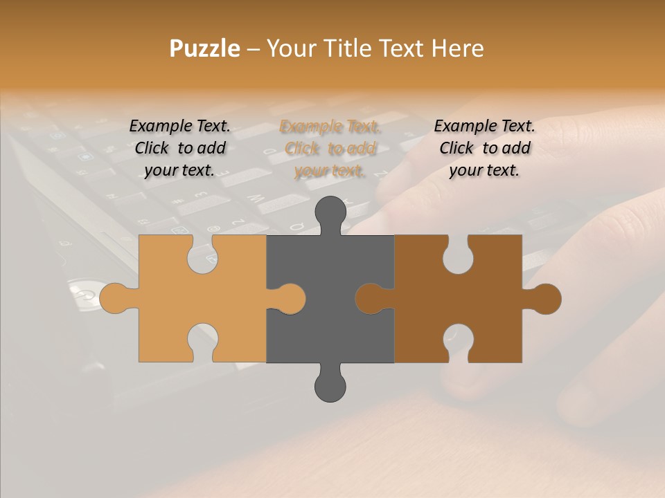 Female Human Sharing PowerPoint Template
