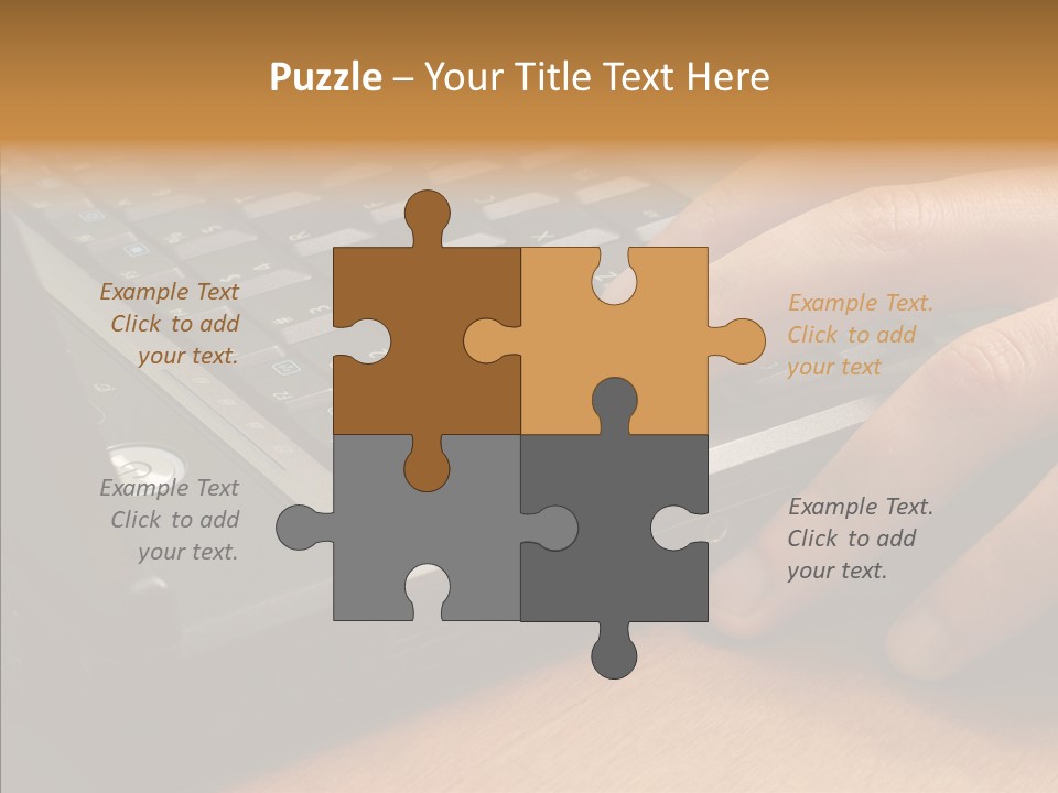 Female Human Sharing PowerPoint Template