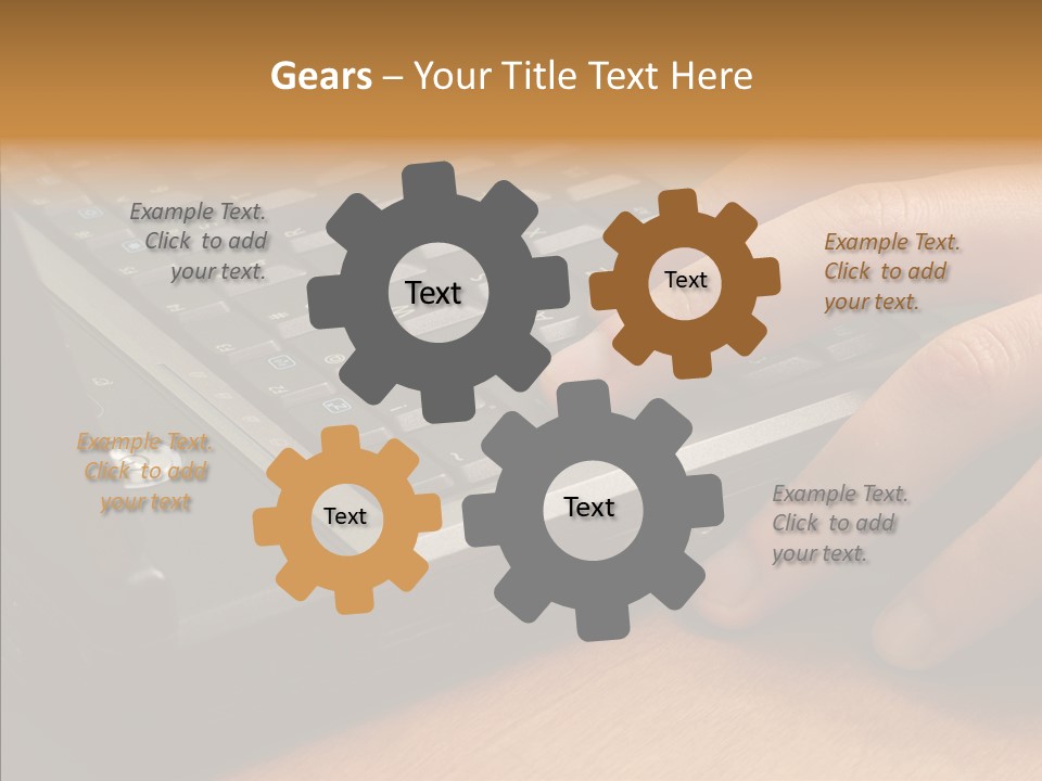 Female Human Sharing PowerPoint Template