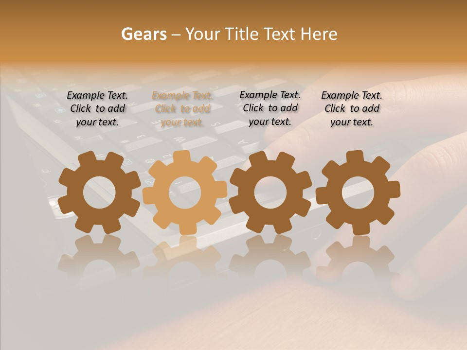 Female Human Sharing PowerPoint Template