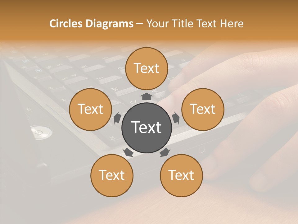Female Human Sharing PowerPoint Template
