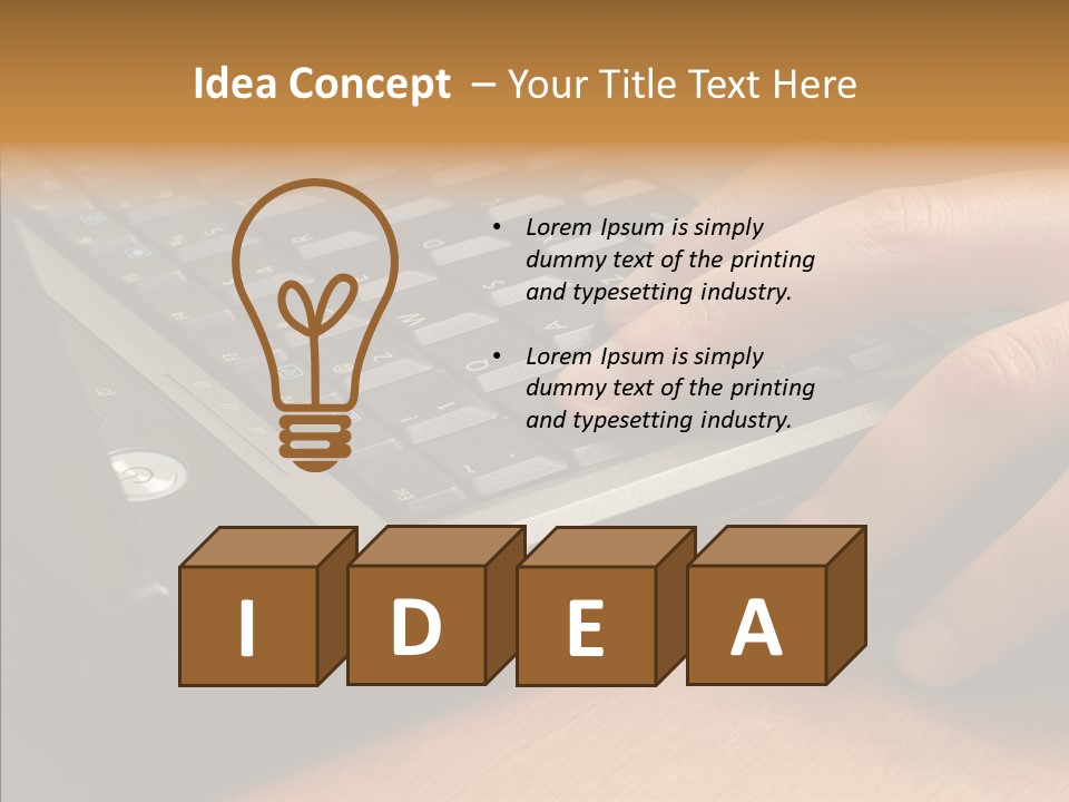 Female Human Sharing PowerPoint Template