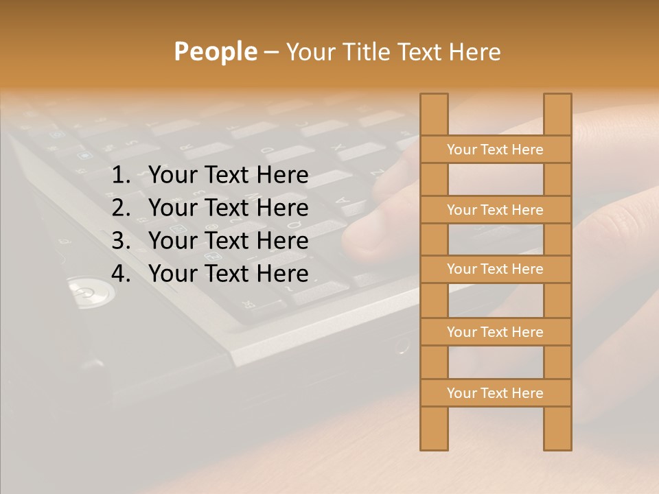 Female Human Sharing PowerPoint Template
