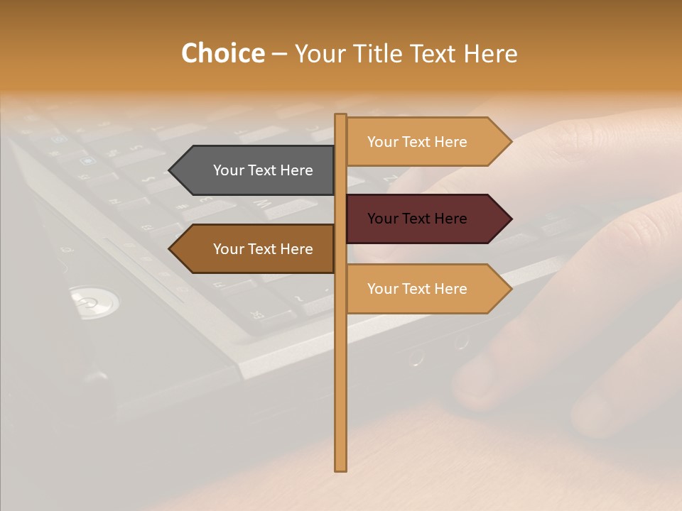 Female Human Sharing PowerPoint Template