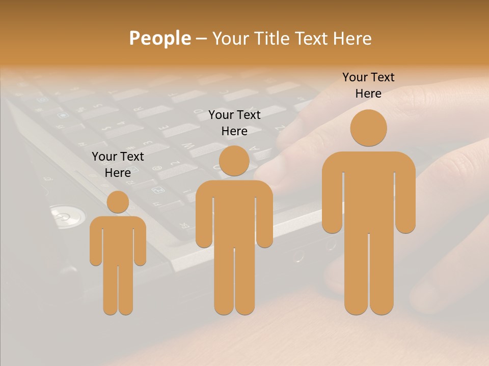 Female Human Sharing PowerPoint Template