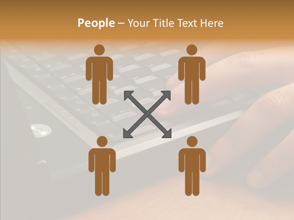 Female Human Sharing PowerPoint Template