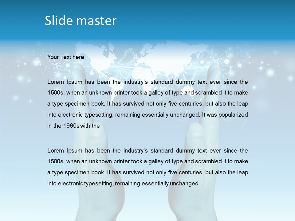 Togetherness Grandmother White Background PowerPoint Template