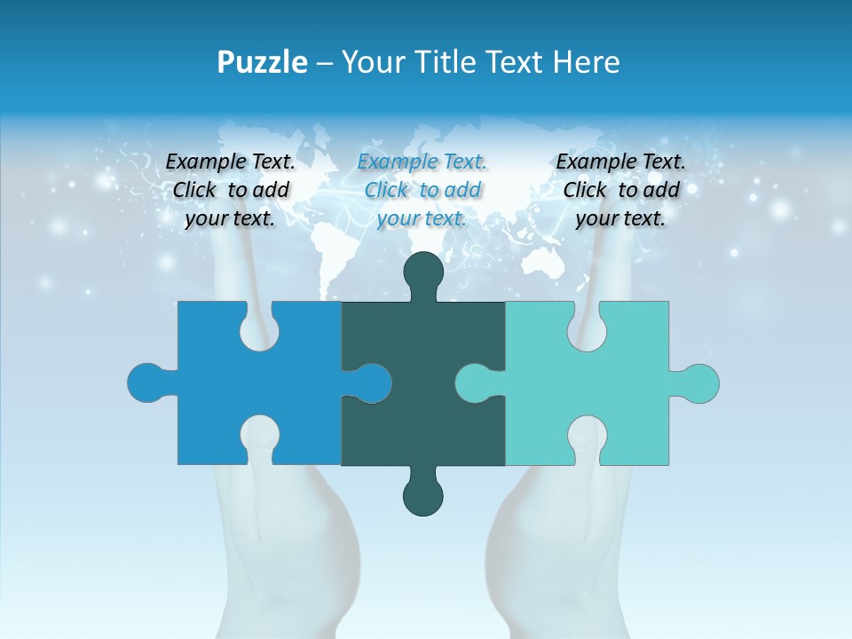 Togetherness Grandmother White Background PowerPoint Template