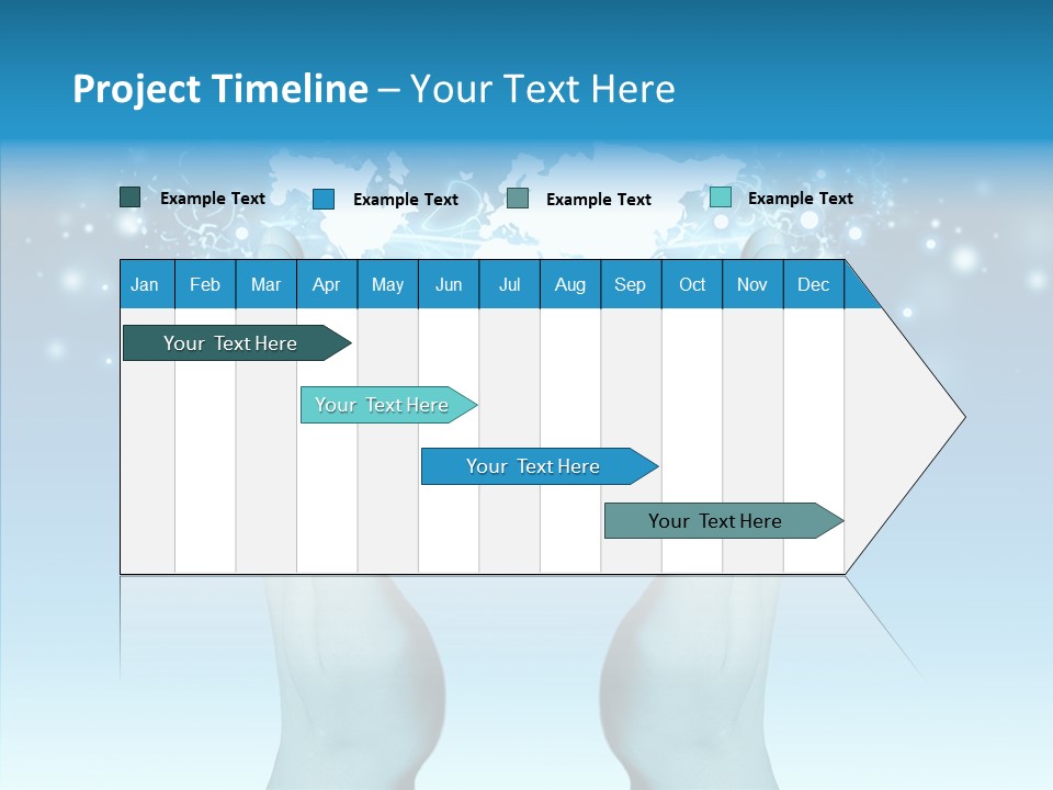 Togetherness Grandmother White Background PowerPoint Template