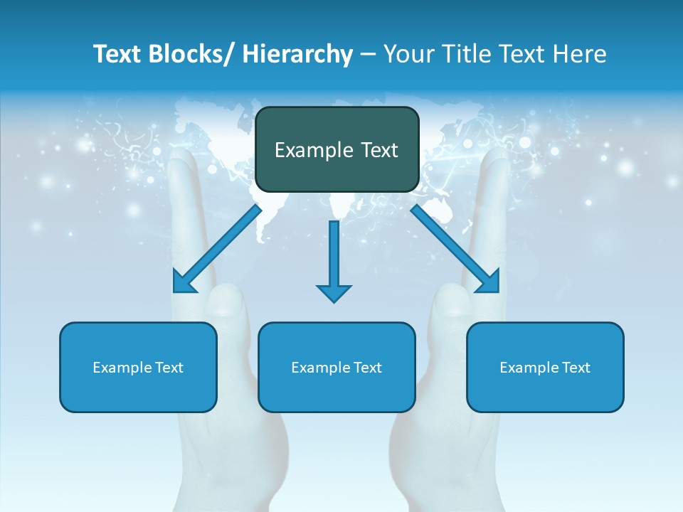 Togetherness Grandmother White Background PowerPoint Template