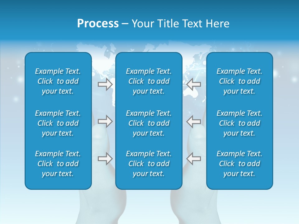 Togetherness Grandmother White Background PowerPoint Template