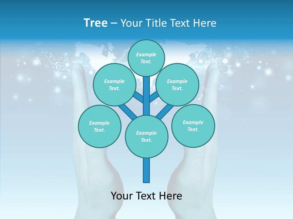 Togetherness Grandmother White Background PowerPoint Template