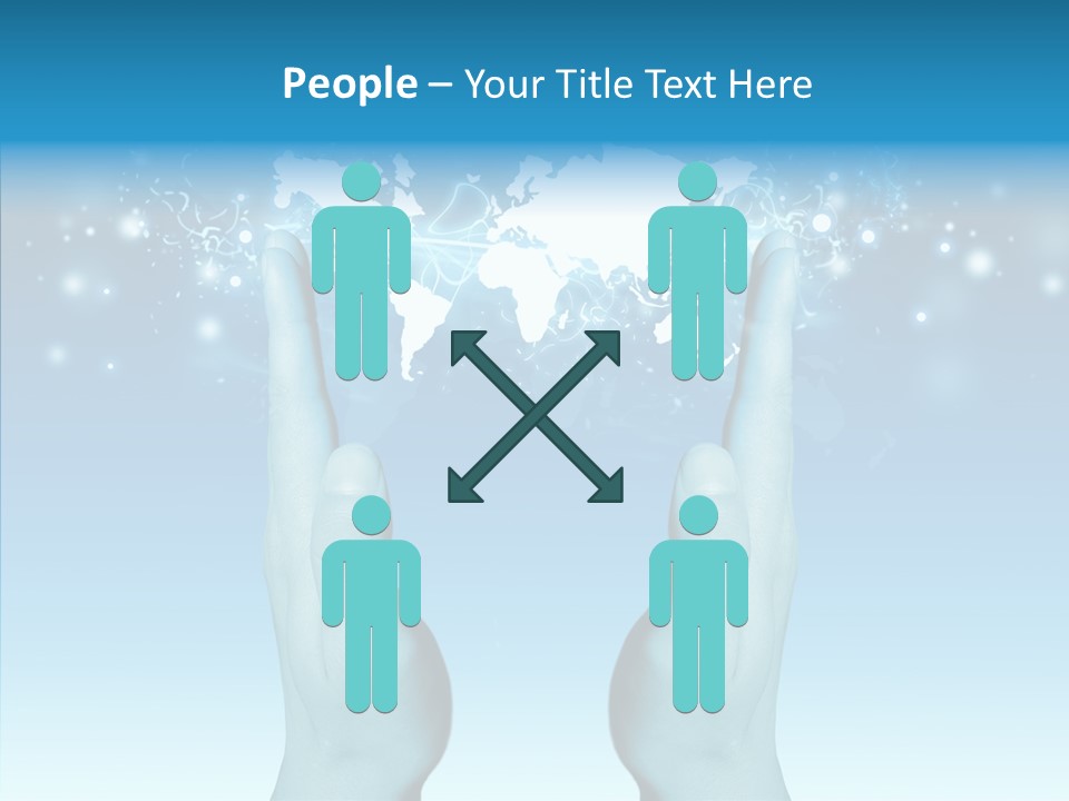 Togetherness Grandmother White Background PowerPoint Template