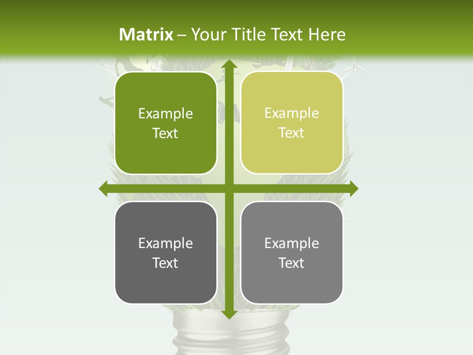 Aging Grandmother Finger PowerPoint Template