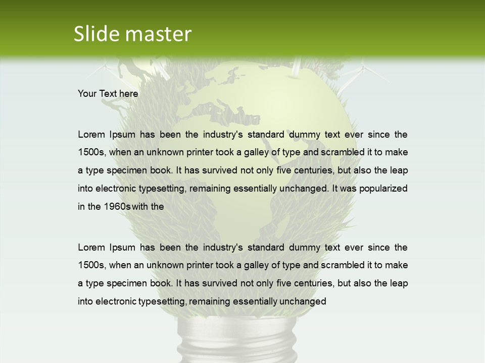 Aging Grandmother Finger PowerPoint Template