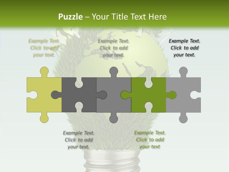 Aging Grandmother Finger PowerPoint Template